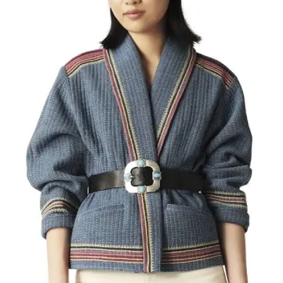 Ba&Sh
Ciago striped cotton jacket - Picture 2 of 16